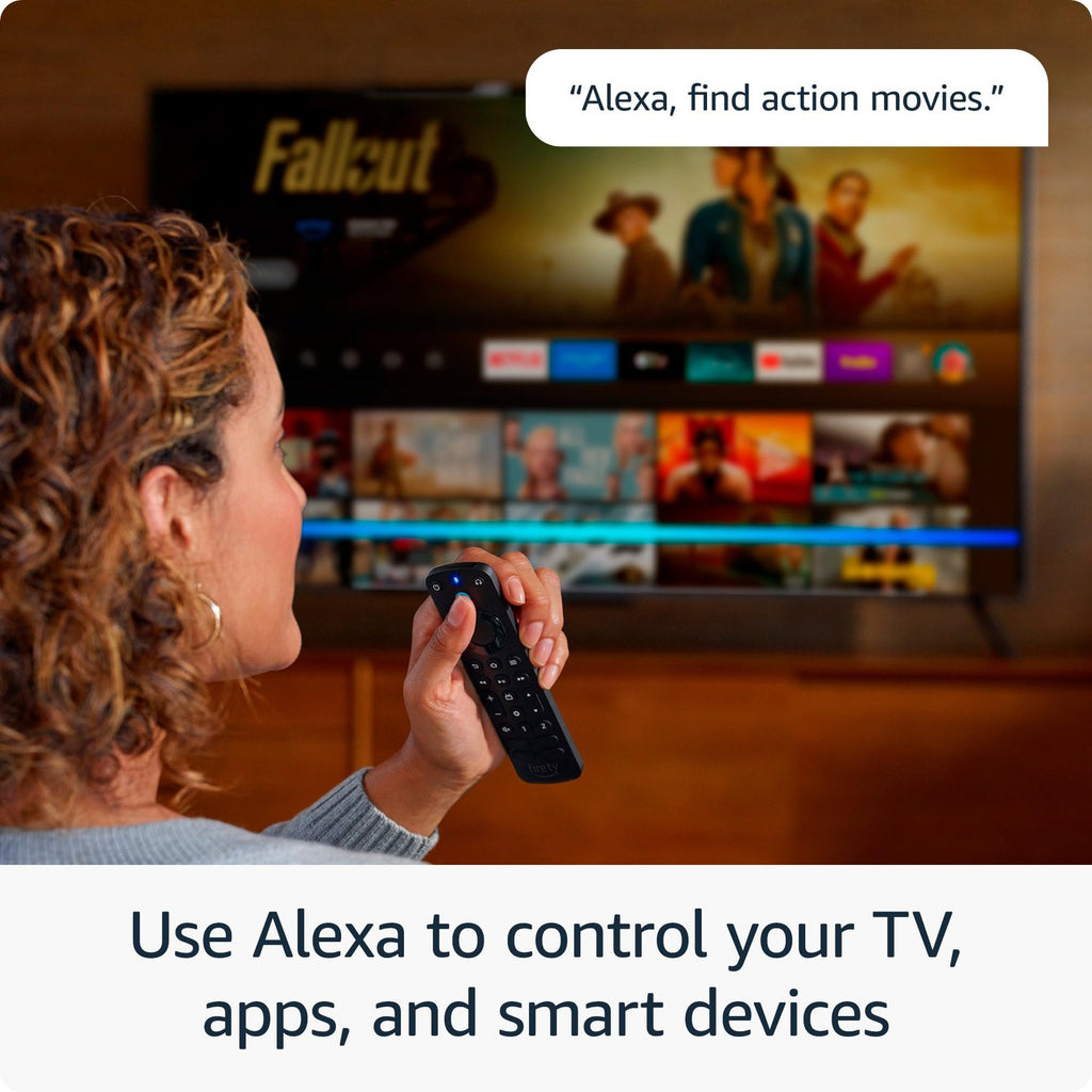 Alexa Voice Remote Pro Fire TV Backlit Buttons Finder TV Control