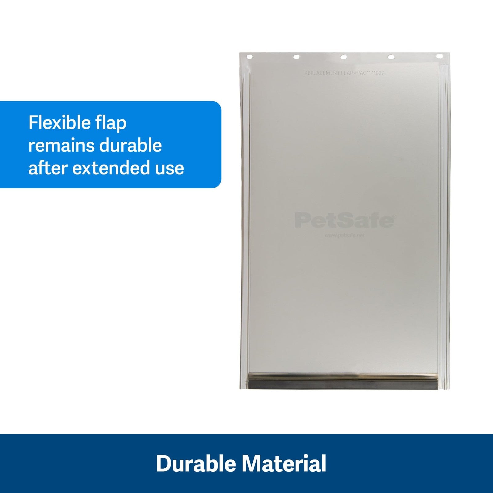 Medium Pet Door Replacement Flap Compatible w/ PetSafe Doors 8-1/8 x 12-7/8
