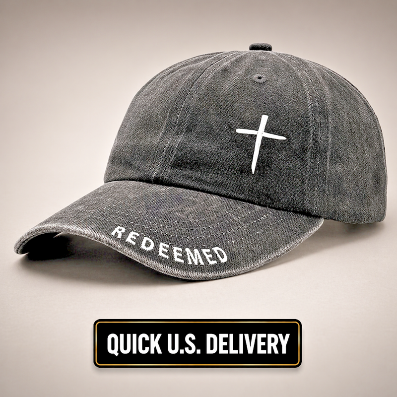 Christian Baseball Cap Embroidered Jesus Cross Adjustable Hat Daily Outdoor