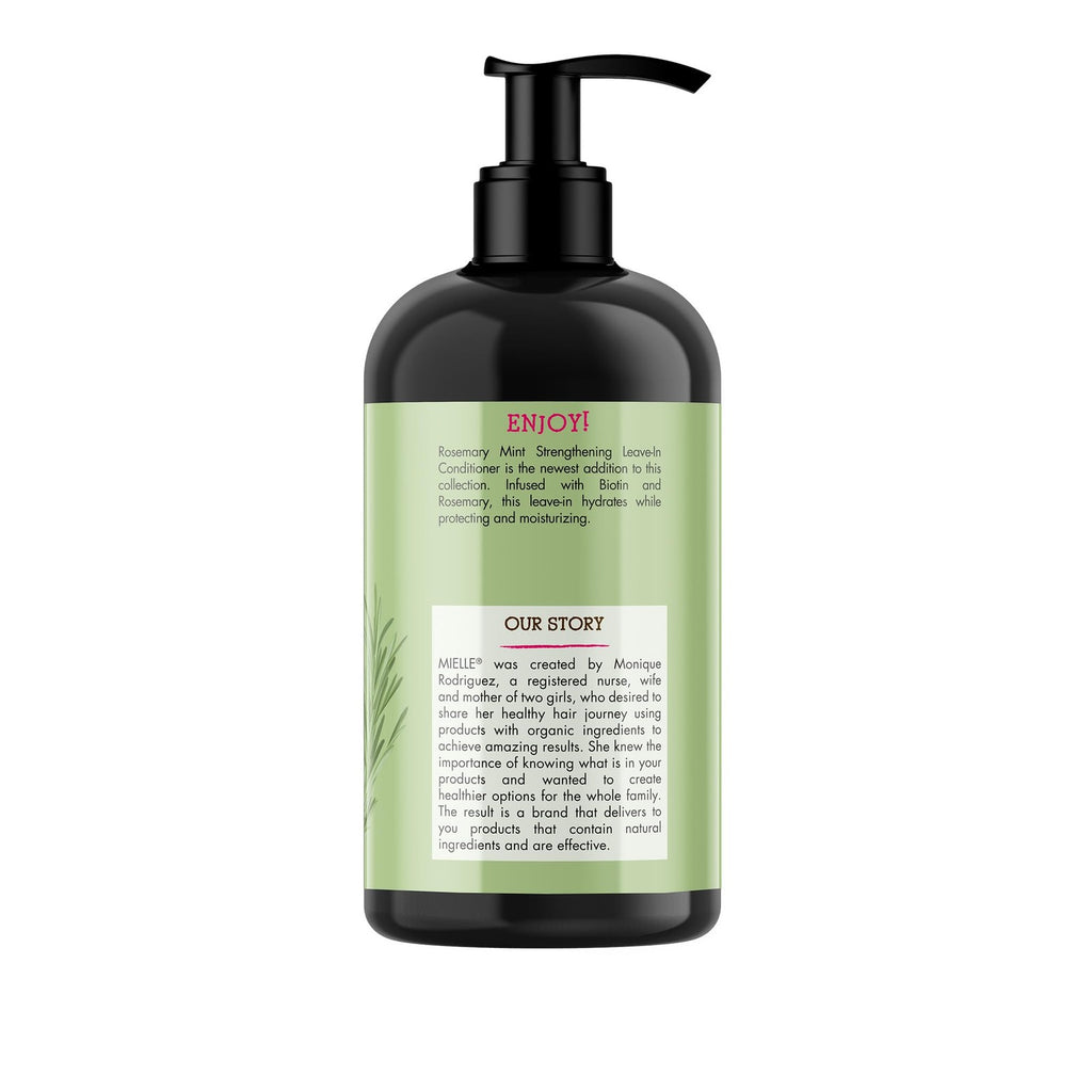 Mielle Organics Leave In Conditioner Hydrating Strengthening Hair Care Daily Use