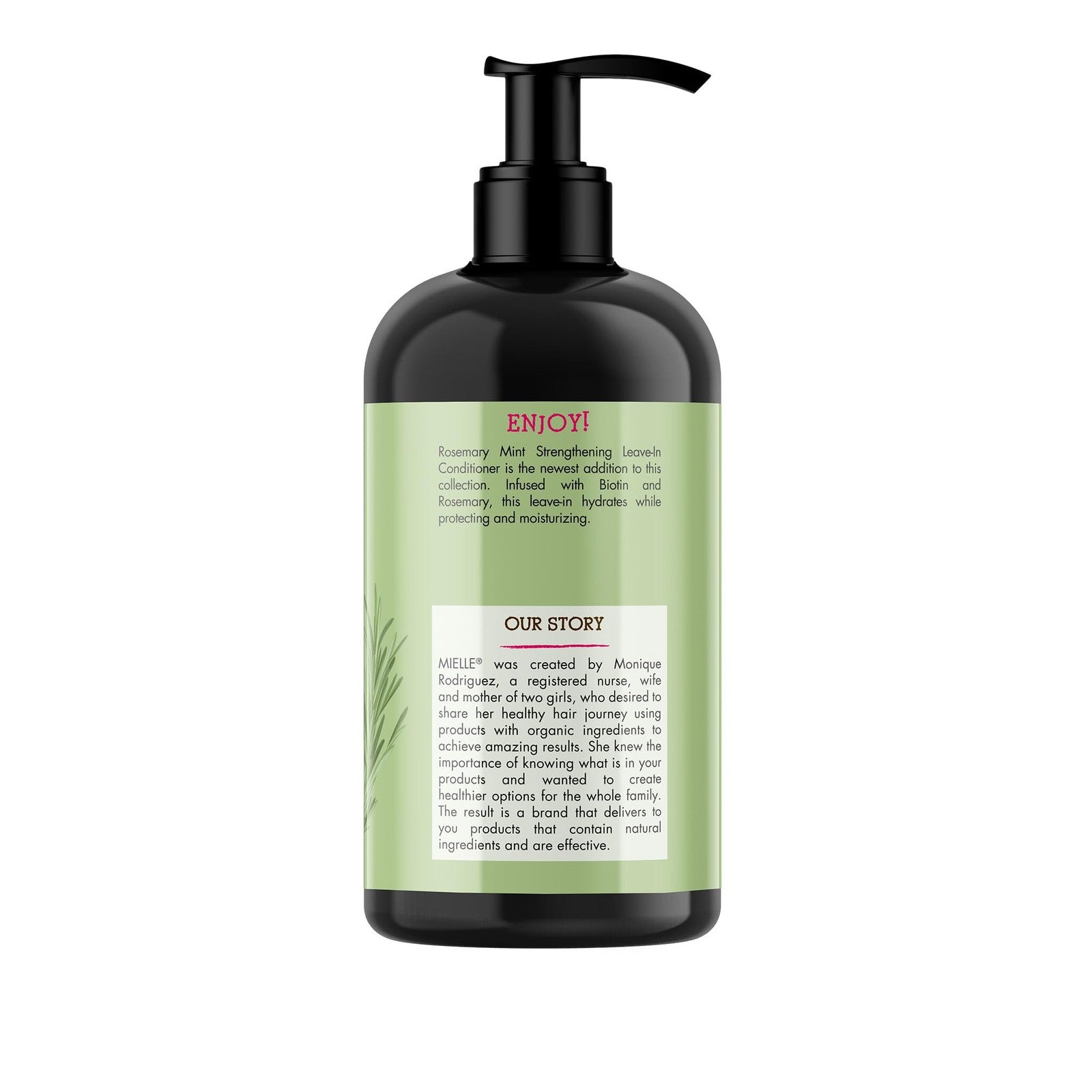 Mielle Organics Leave In Conditioner Hydrating Strengthening Hair Care Daily Use