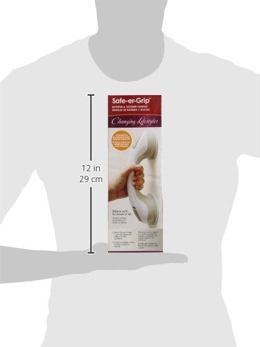 Safe-er-Grip Safe-er-Grip Changing Lifestyles Suction Cup Grab Bars for Bathtubs