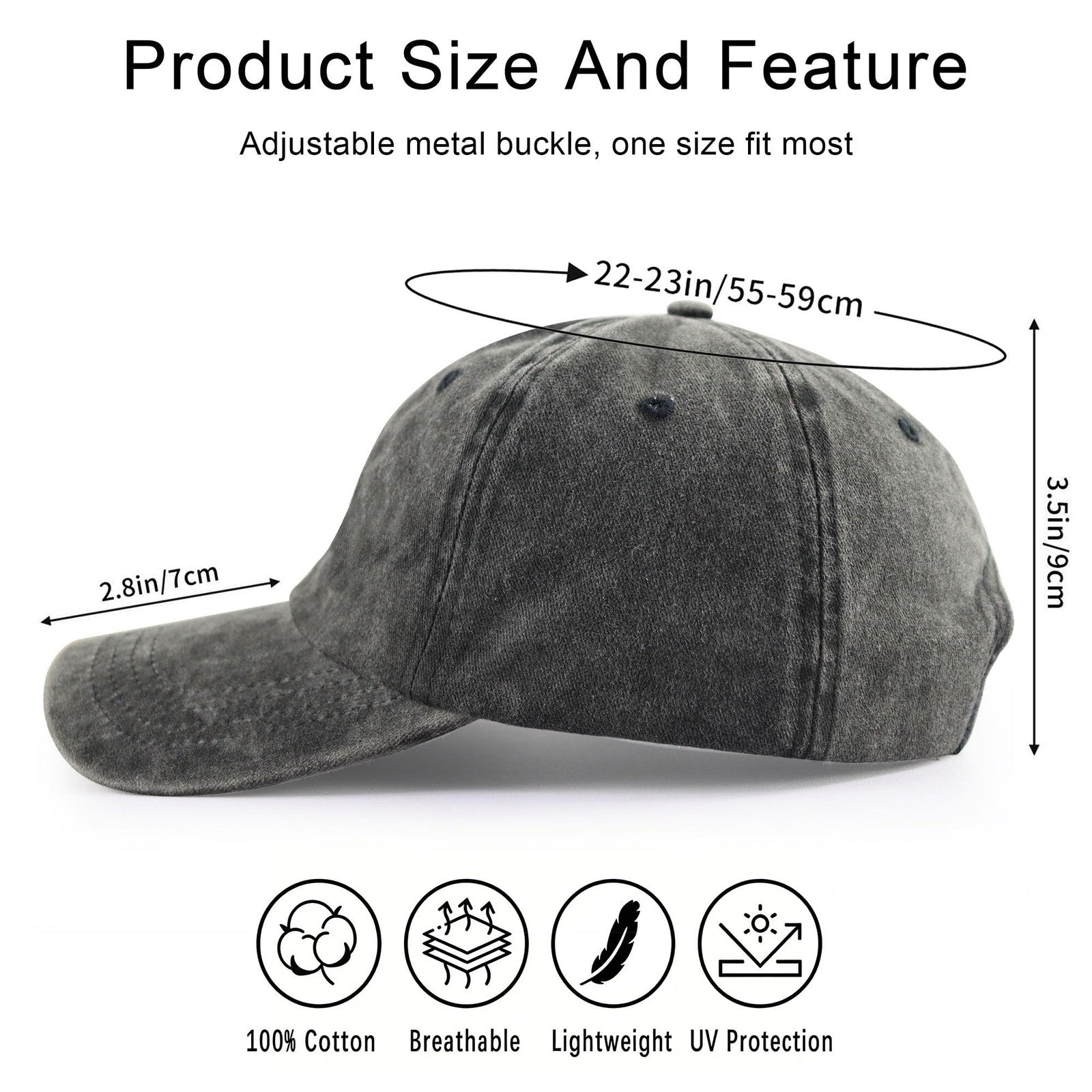 Christian Gifts for Men Women God is Good Jesus Hat Baseball Cap Mothers Fathers