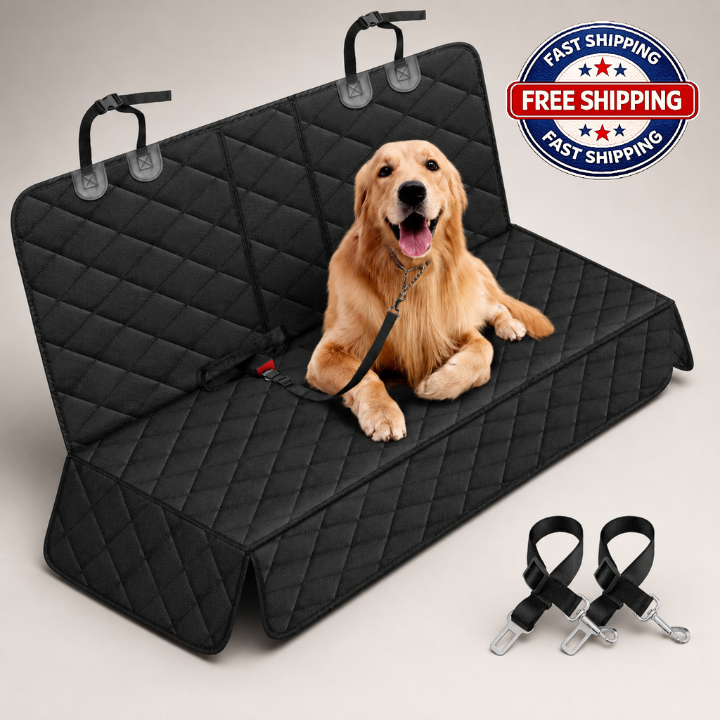 Dog Car Seat Cover, Back Seat Cover for Dogs Pet Car Seat Protector Waterproof