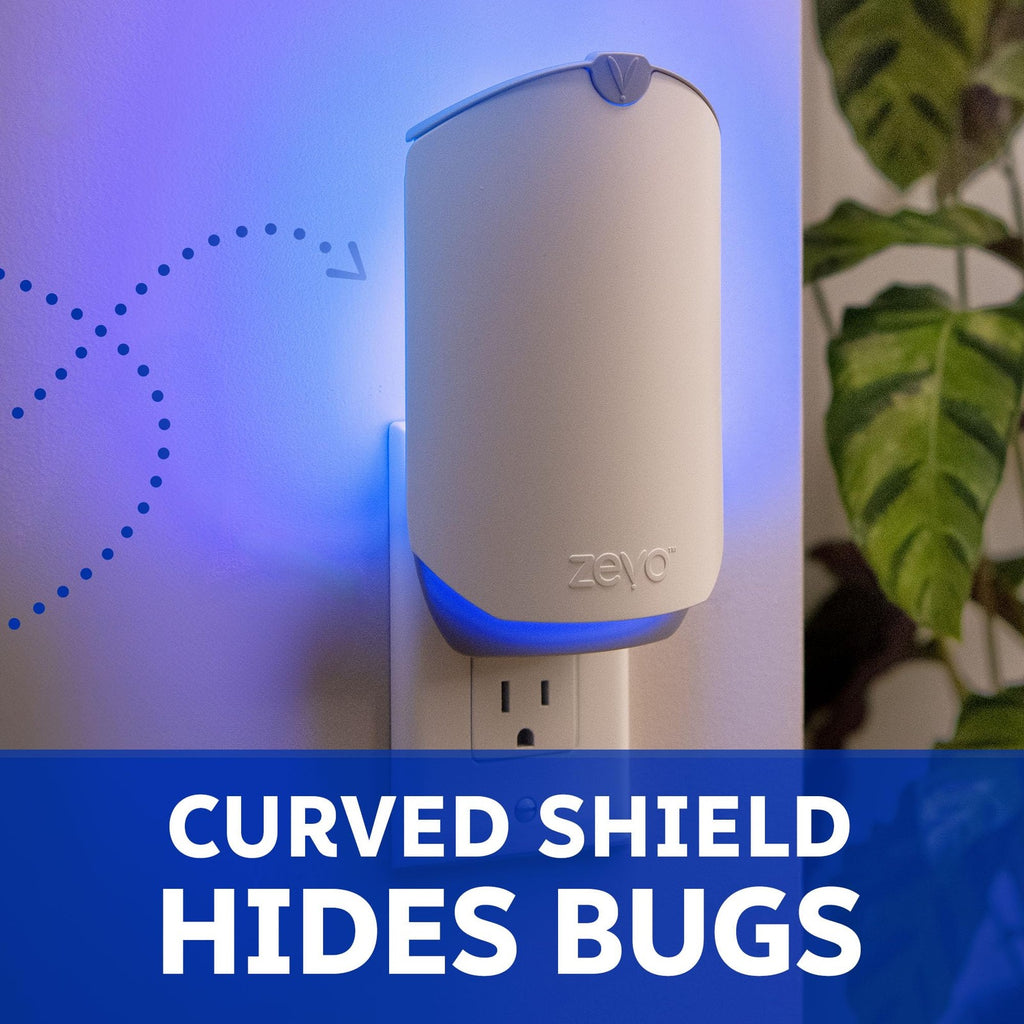 Zevo Flying Insect Trap Full Size Plug-In + 1 Cartridge Flies Gnats Indoor