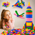 FUBAODA 600pcs Building Blocks Set Kids STEM Construction Toy Preschool Learning