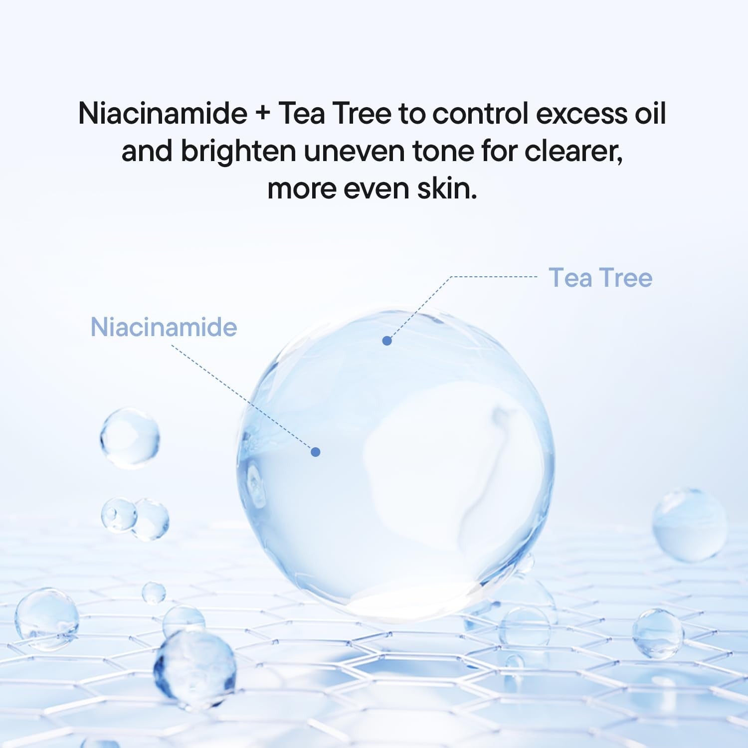 IUNIK Tea Tree Relief Serum – Tea Tree & Centella Asiatica Lightweight Vegan