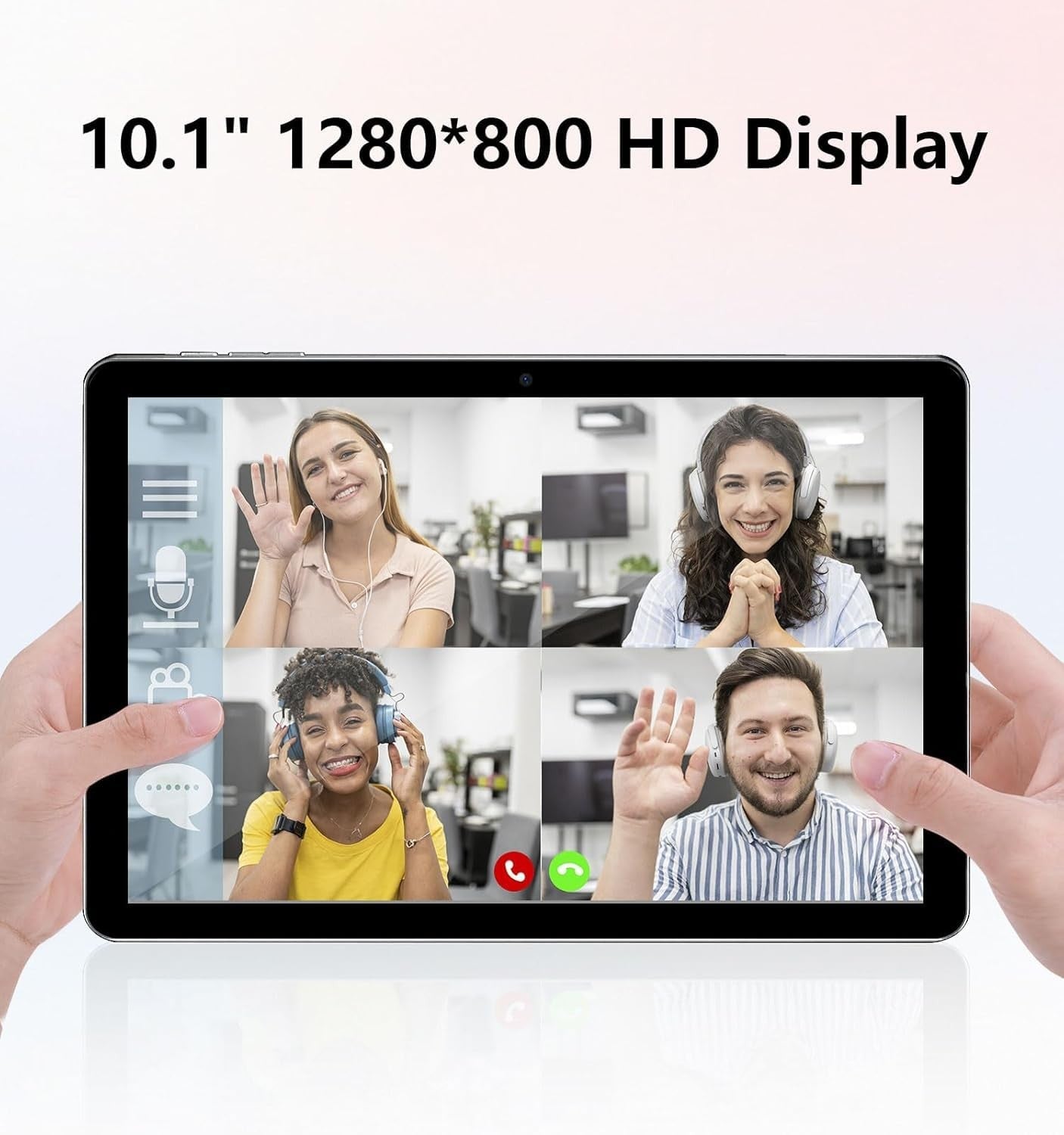 ECOPAD 10.1 Inch Tablet Android 15 Tablets 12GB(4+8 RAM / 64GB ROM / 1TB SD Card
