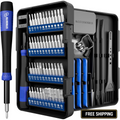 STREBITO Small Precision Screwdriver Set 64-piece with Torx, Triwing, Pentalobe,