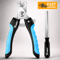 Dog Nail Clippers with Safety Guard Pet Nail Trimmer Stainless Steel Grooming