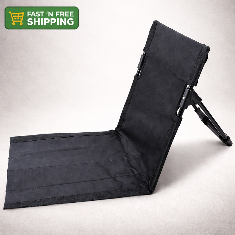 Outdoor Portable Beach Backrest Chair Foldable Lightweight Outdoor Seating