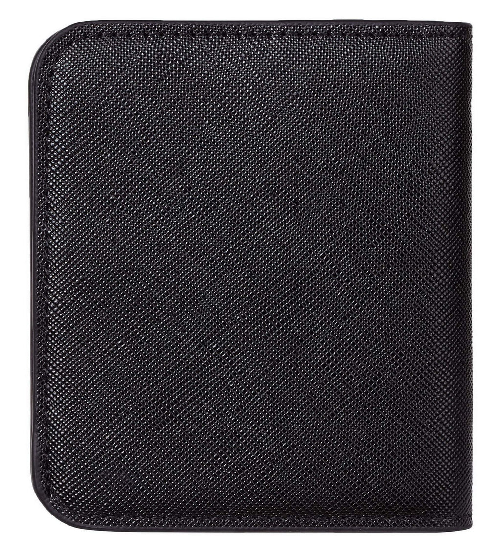 Toughergun Slim RFID Leather Wallet for Women Compact Bifold ID Coin Zipper