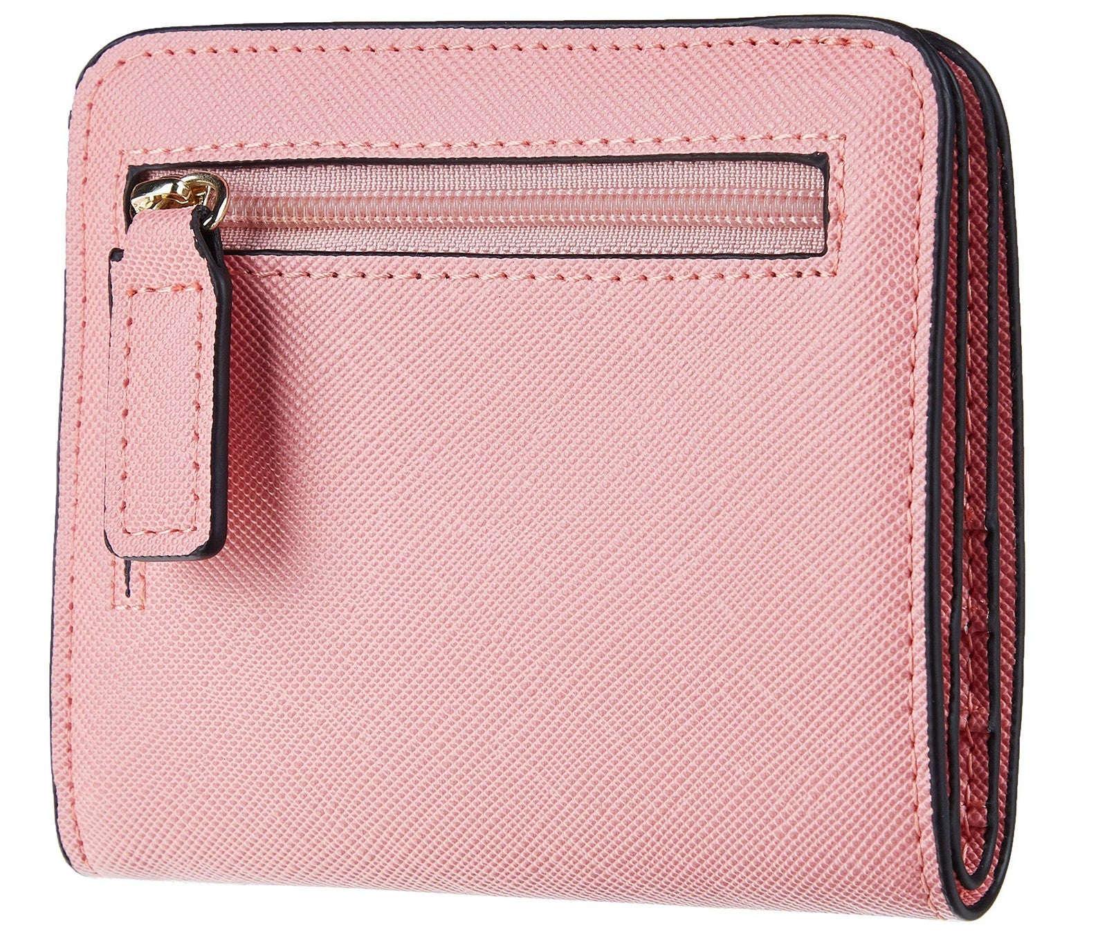 Toughergun Slim RFID Leather Wallet for Women Compact Bifold ID Coin Zip