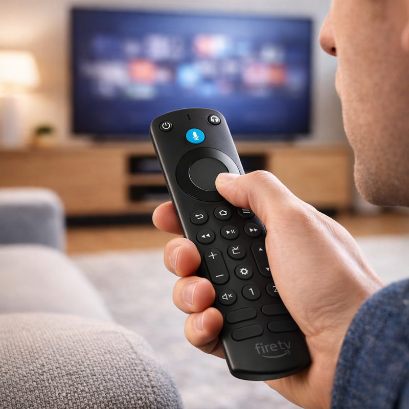 Alexa Voice Remote Pro Fire TV Backlit Buttons Finder TV Control