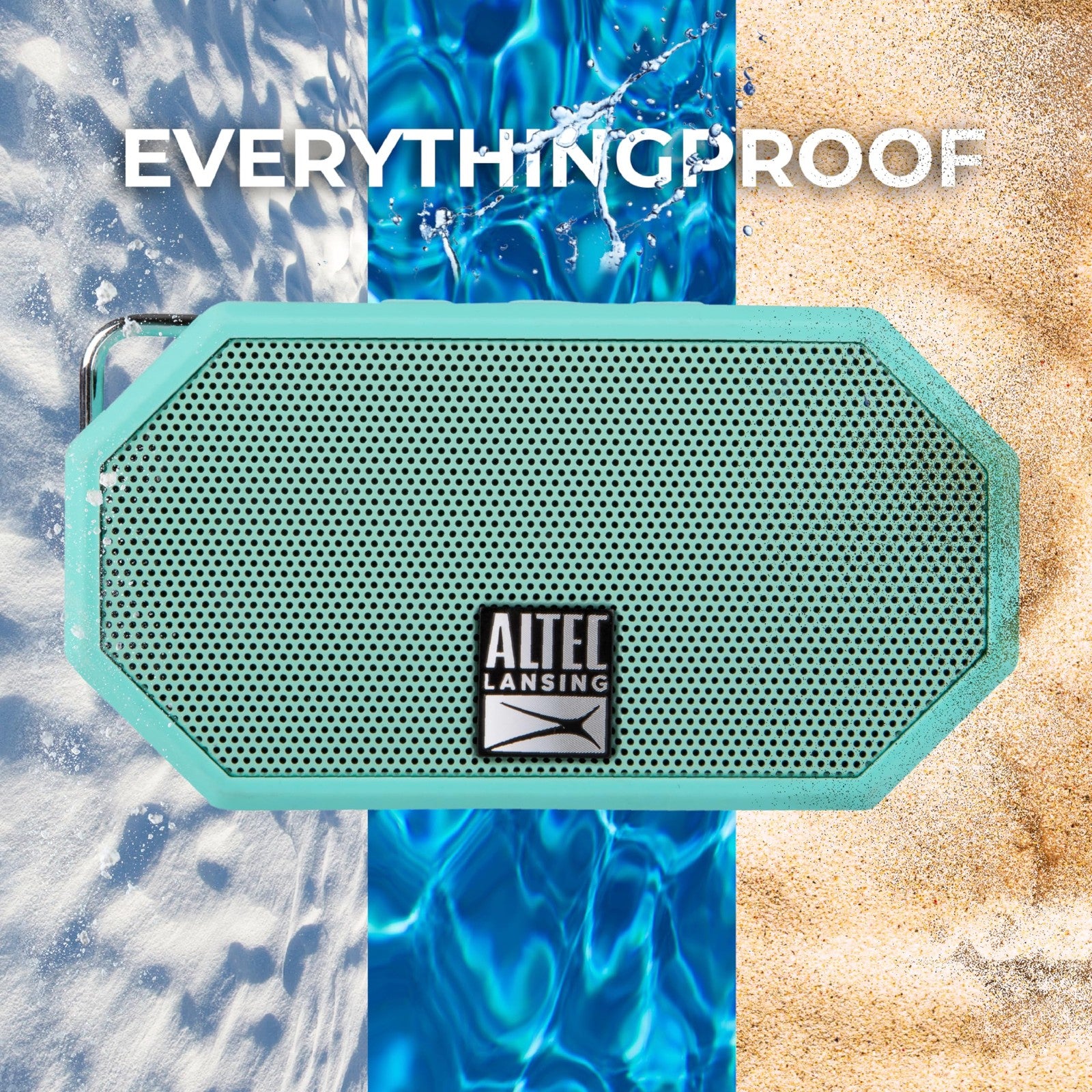 Altec Lansing Mini H2O Waterproof Bluetooth Speaker Floating Portable