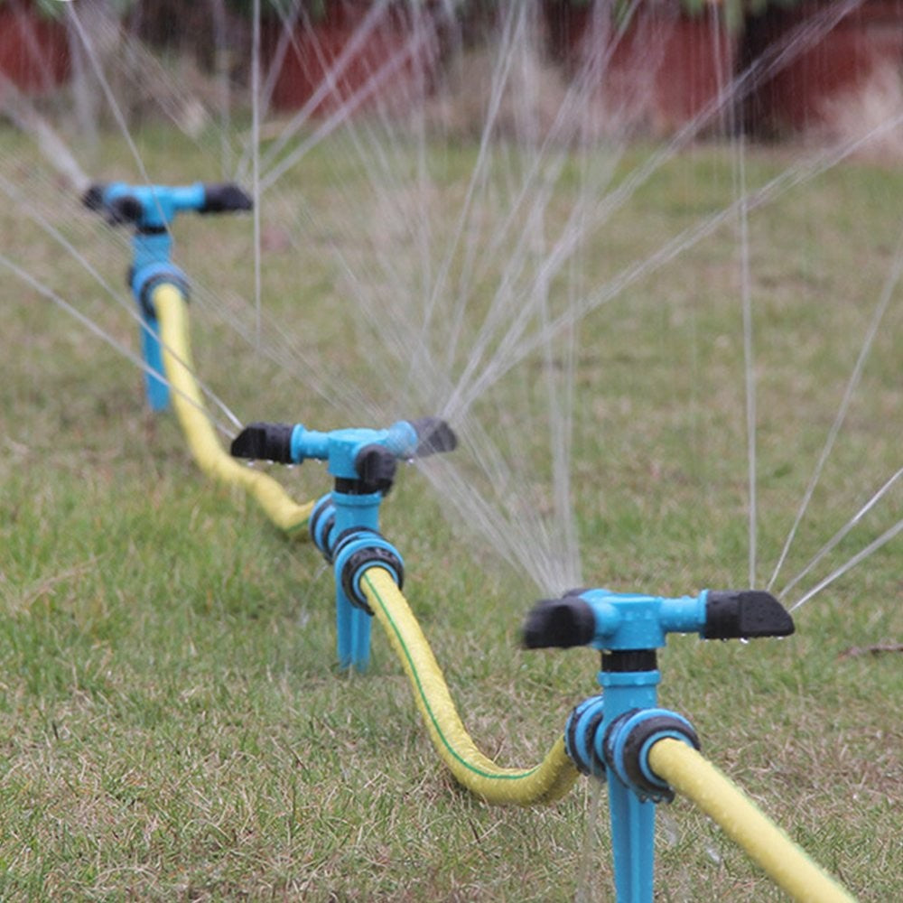 Kadaon 360° Rotating Lawn Sprinkler Adjustable Weighted 3/4" GHT Garden