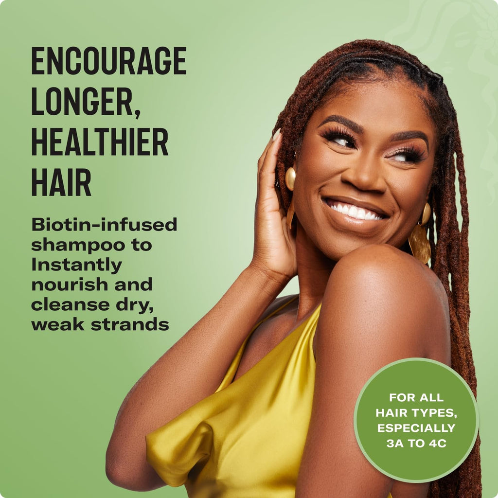 Mielle Organics Rosemary Mint Biotin Shampoo Moisturizing Strengthening Hair