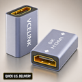 8K HDMI Coupler 2 Pack HDMI 2.1 Female to Female Adapter 4K 120Hz Extension