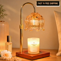 Flower Candle Warmer Lamp Timer Dimmer Adjustable Height Home Decor Gift