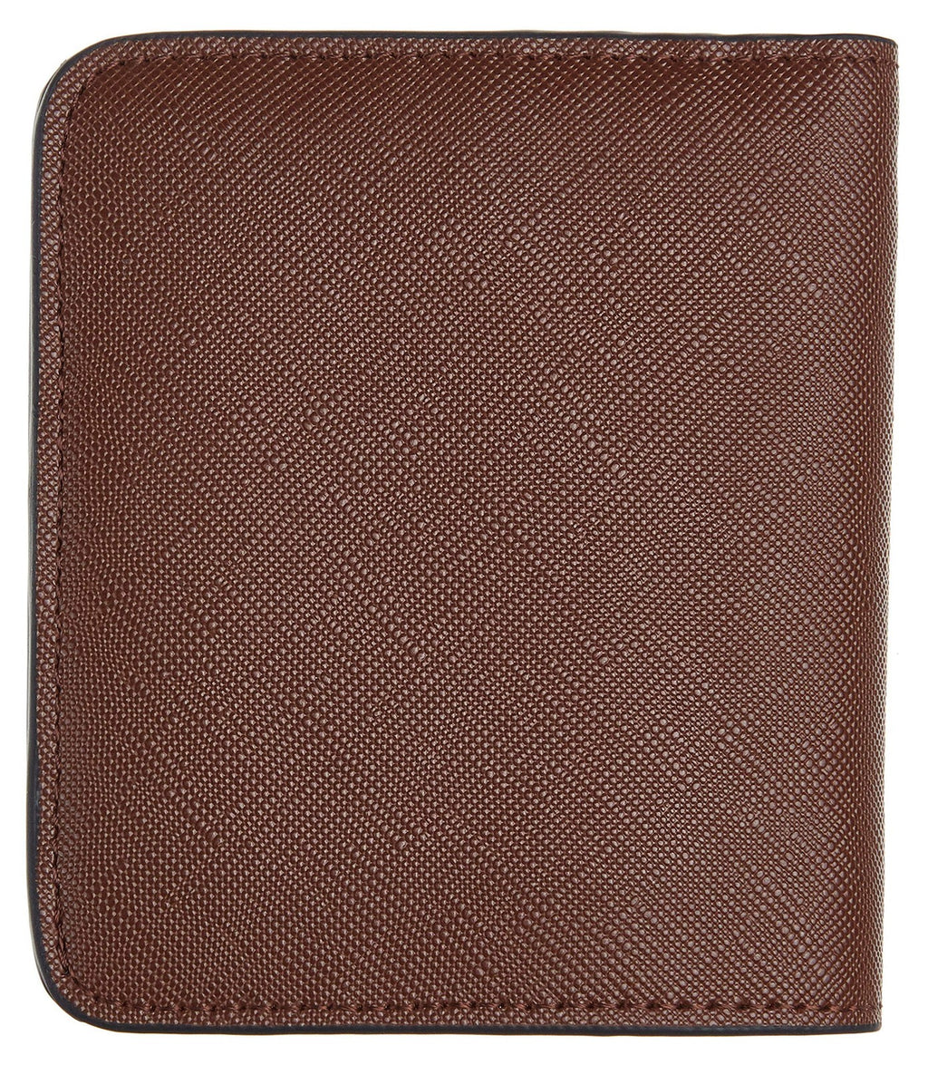 Toughergun Slim RFID Leather Wallet for Women Compact Bifold ID Coin Zipper