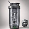 VOLTRX Electric Protein Shaker Bottle 24oz USB-C Rechargeable BPA Free Mixer