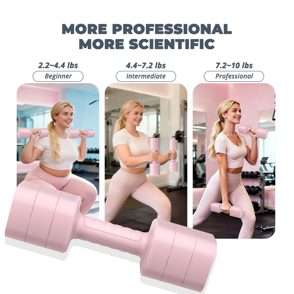 Ragebby Adjustable Dumbbell Set of 2 Weights for Men and Women at Home Anti-slip