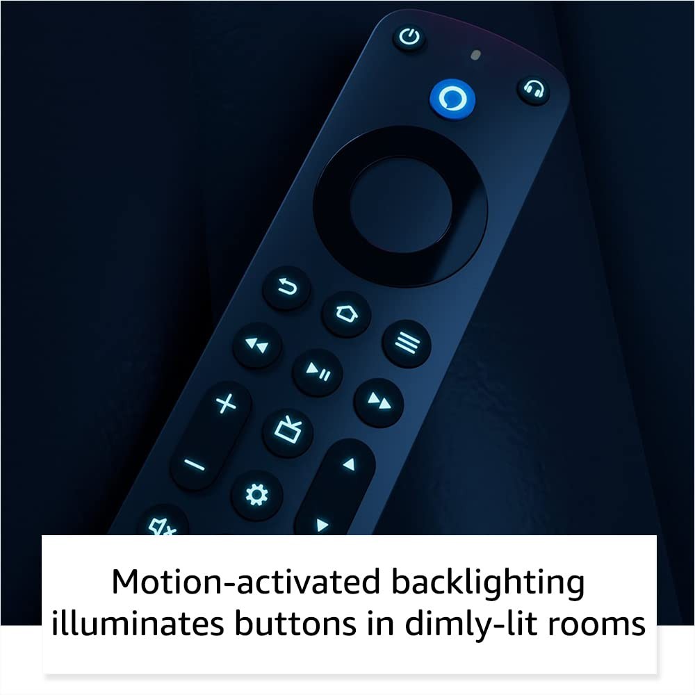Alexa Voice Remote Pro Fire TV Backlit Buttons Finder TV Control