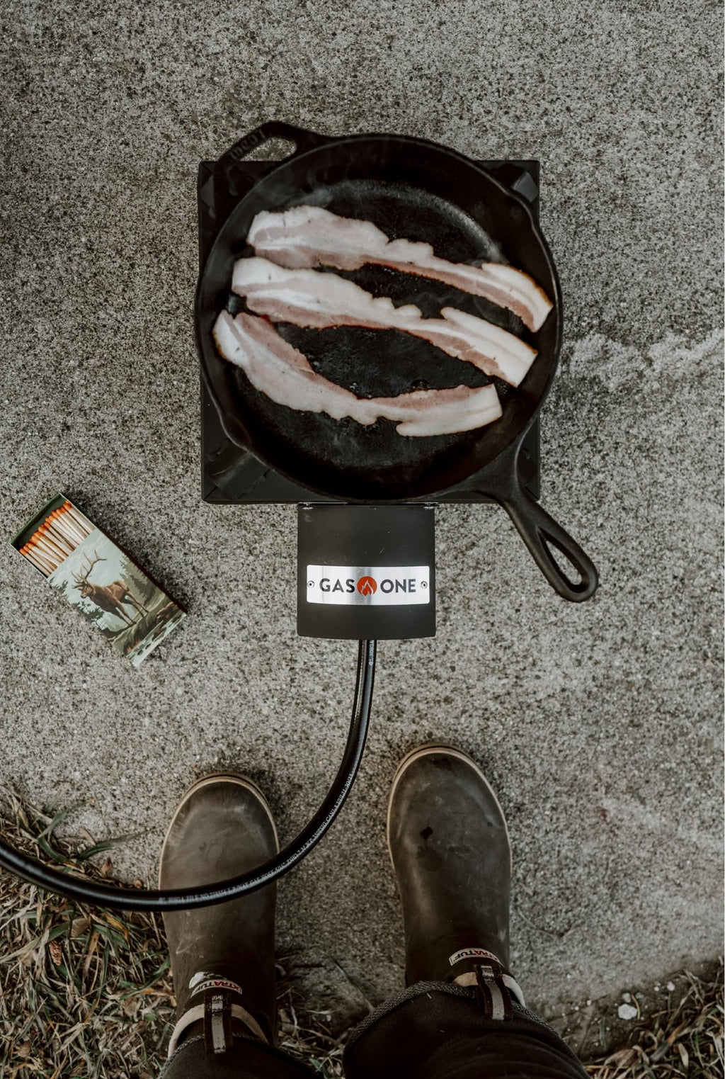 Propane Burner High Pressure Outdoor Stove Heat Shield Cooking Camping Tailgatin