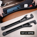 2 Pack Car Seat Gap Organizer, Seat Gap Filler Plug for Cars Prevents Lost Items