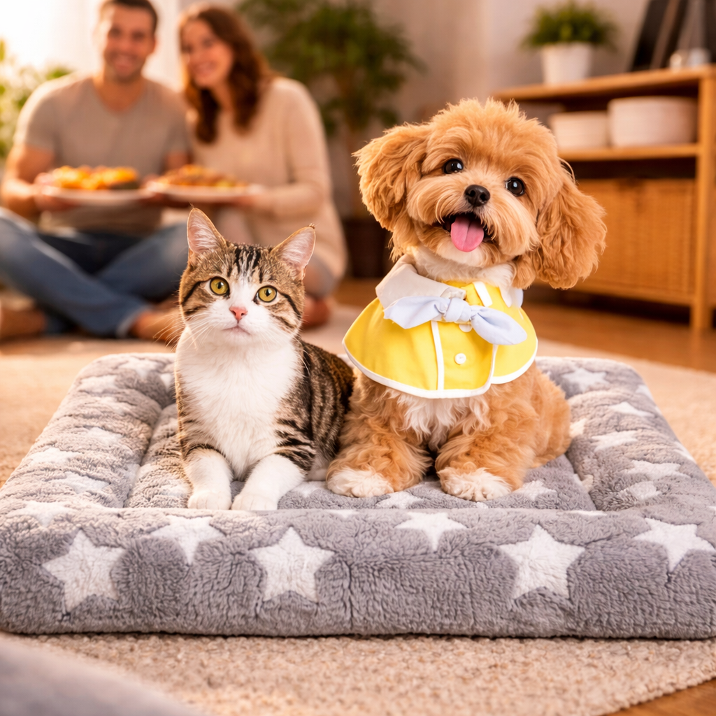 Dog Crate Bed Mat Soft Washable Cushion Pad Kennel Comfort Home Use