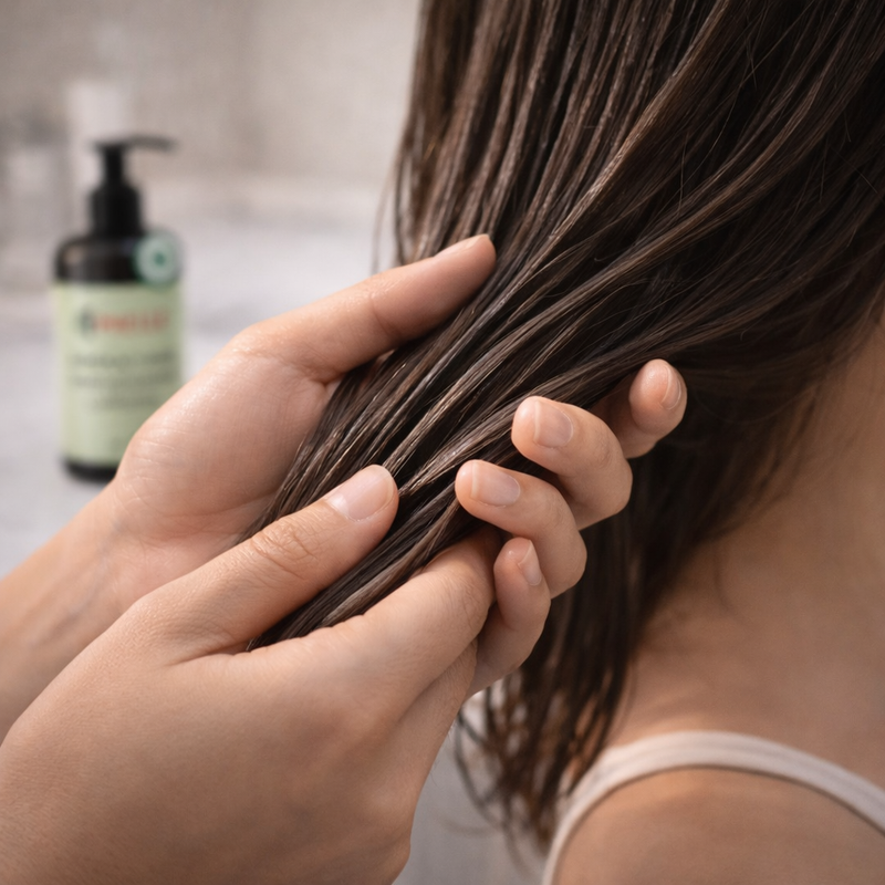 Mielle Organics Leave In Conditioner Hydrating Strengthening Hair Care Daily Use