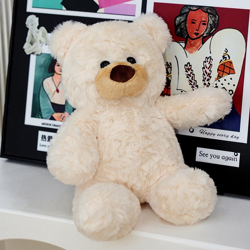 Teddy Bear Plush Stuffed Animal 10 Inch Soft Toy Gift for Kids Adults)