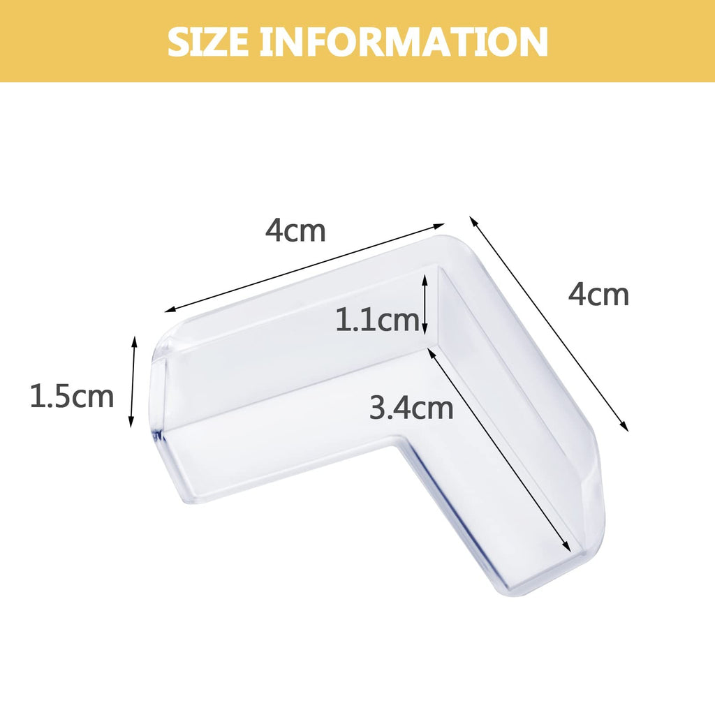 8 pack Corner Protector for Baby Clear Corner Protectors  Furniture Corner Guard