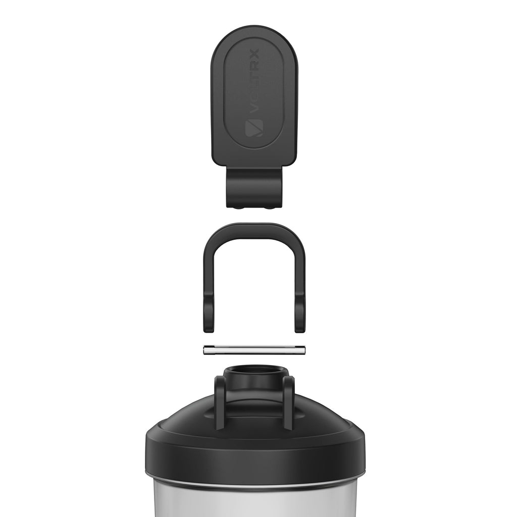 VOLTRX Electric Protein Shaker Bottle 24oz USB-C Rechargeable BPA Free Mixer
