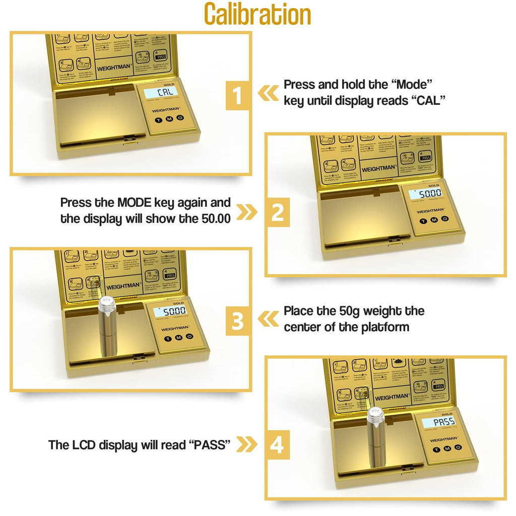 WEIGHTMAN Digital Gram Scale 0.01g Precision Pocket Jewelry Food Gold Coins