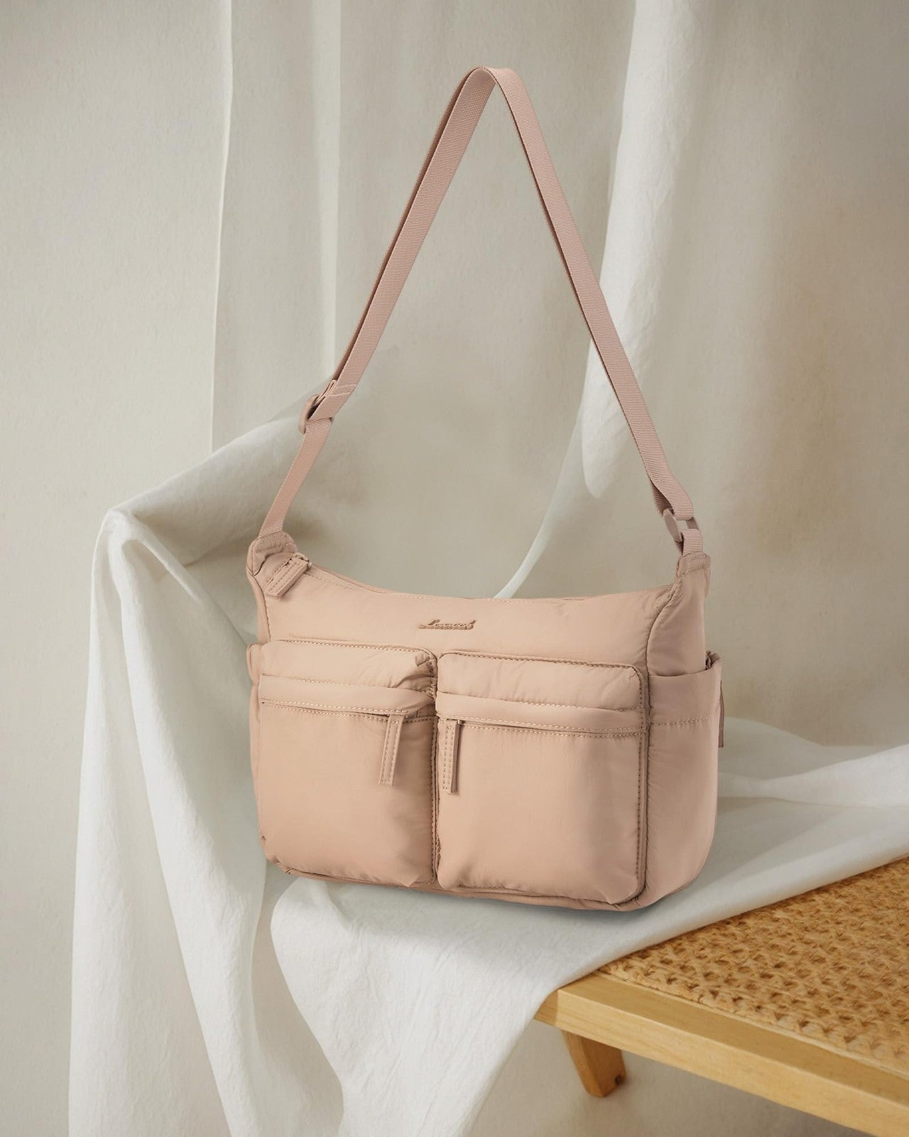 LOVEVOOK Puffy Crossbody Bags for Women Small Hobo Purse and Messenger Handbags