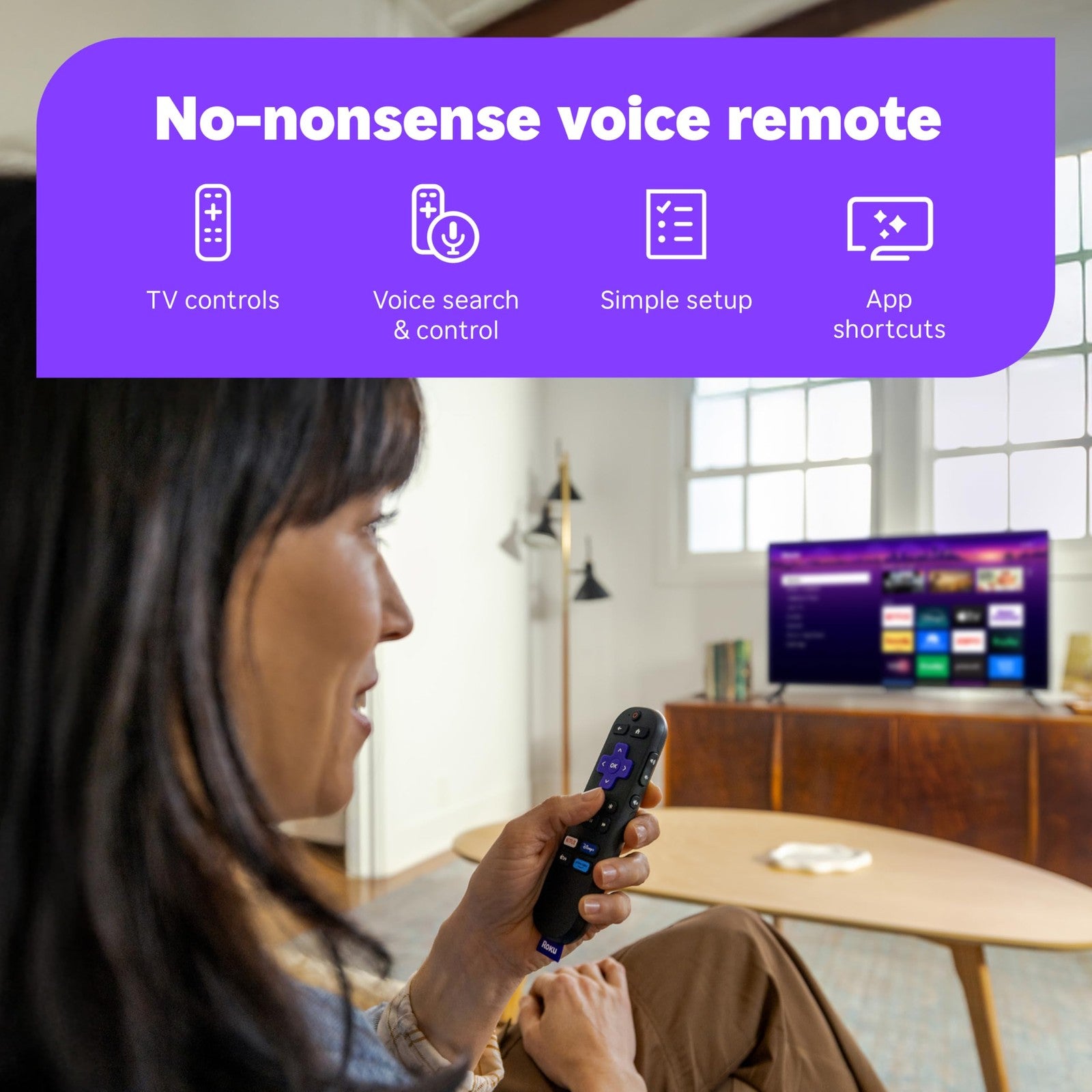Roku Streaming Stick 4K - HDR & Dolby Vision  Streaming Device for TV with voice