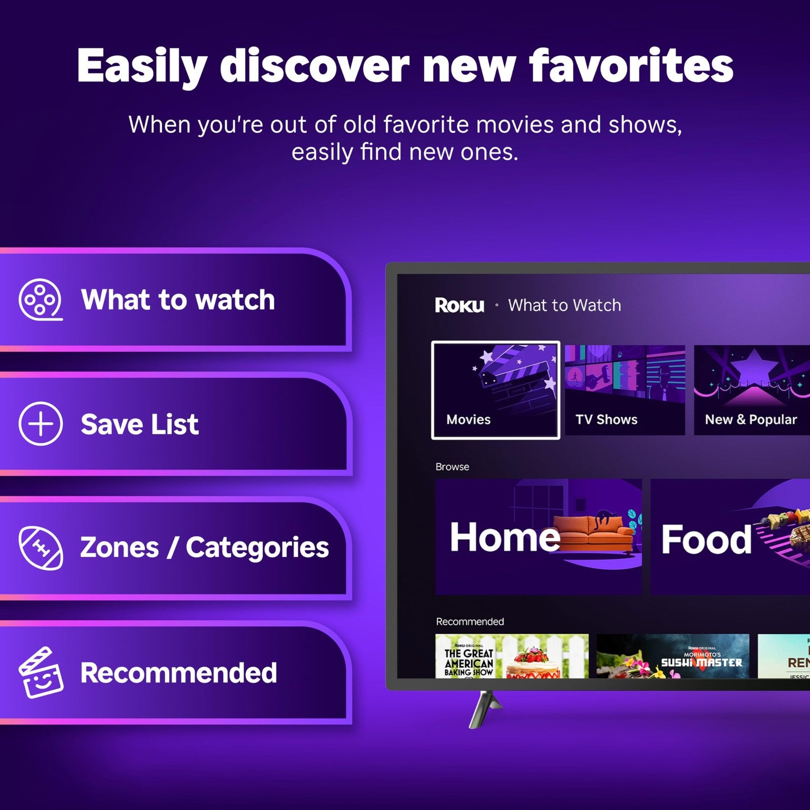 Roku Streaming Stick 4K - HDR & Dolby Vision  Streaming Device for TV with voice