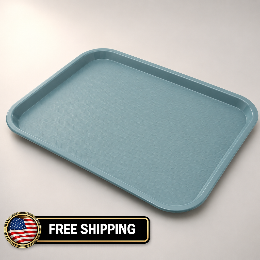 Carlisle Food Service Cafeteria Tray 12x16 Slate Blue Restaurant Tray