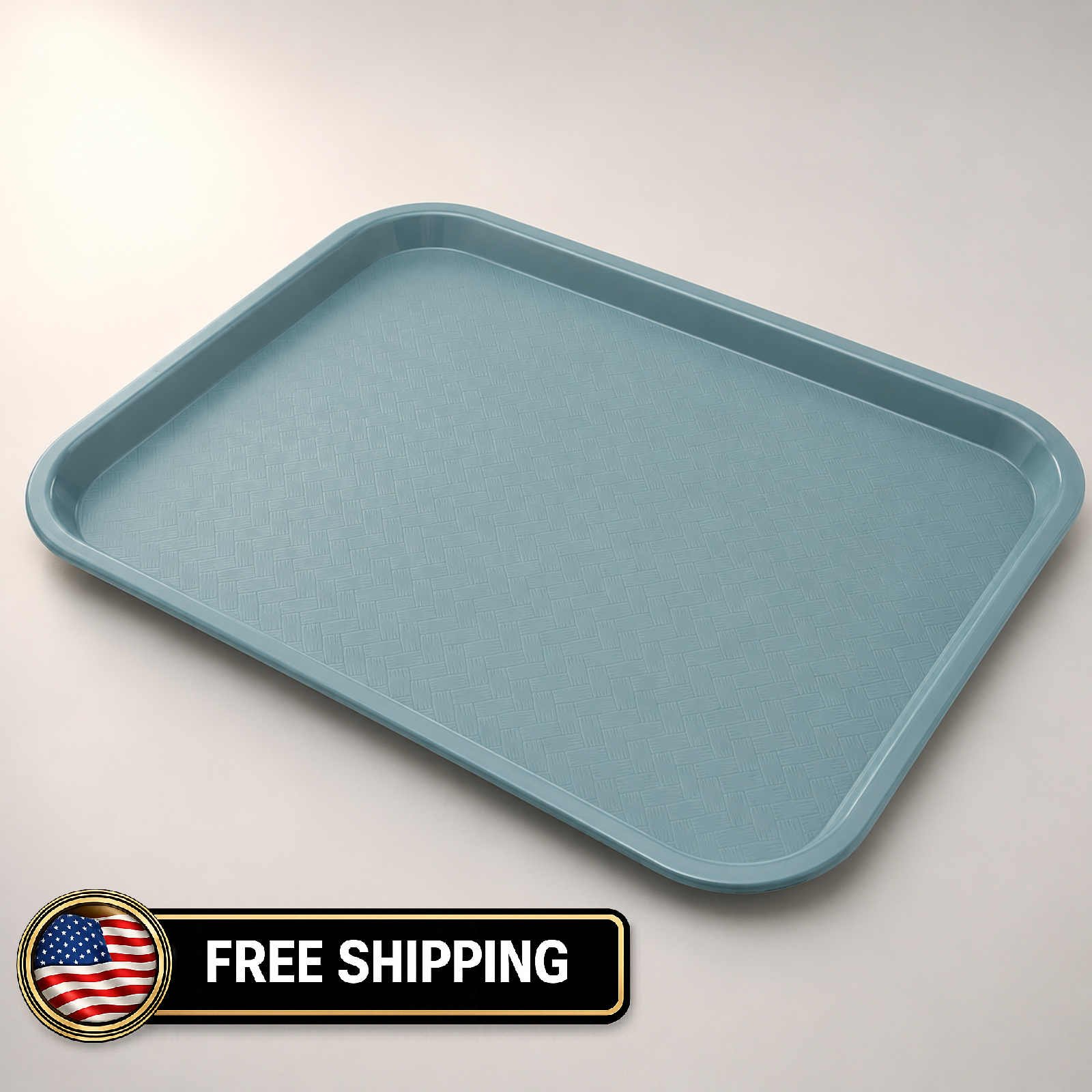 Carlisle Food Service Cafeteria Tray 12x16 Slate Blue Restaurant Tray