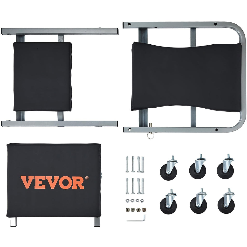 VEVOR Mechanic Creeper, Garage Gift, 36" Z Creeper Seat, 2 in 1 Mechanic Gifts,