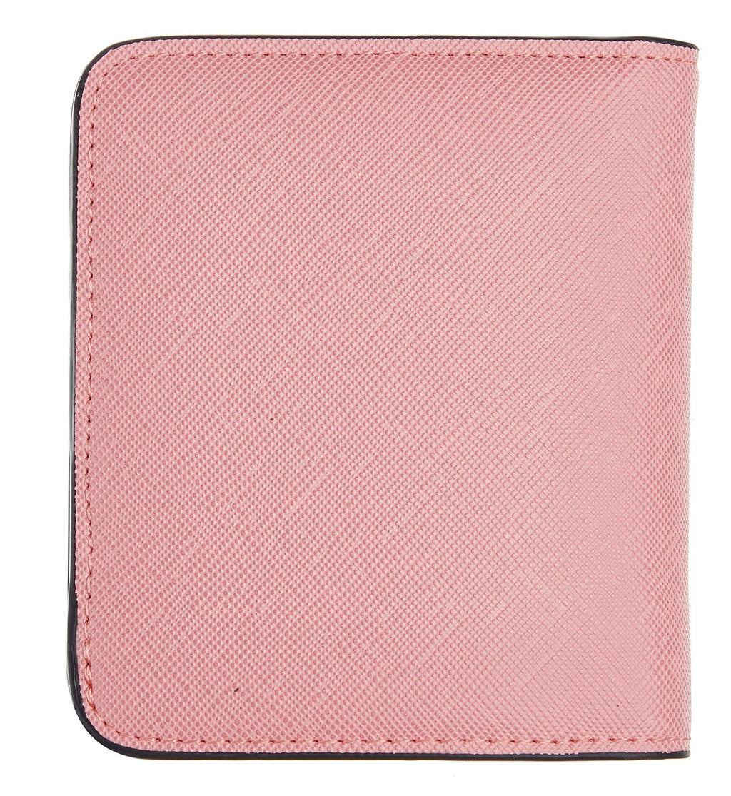 Toughergun Slim RFID Leather Wallet for Women Compact Bifold ID Coin Zip