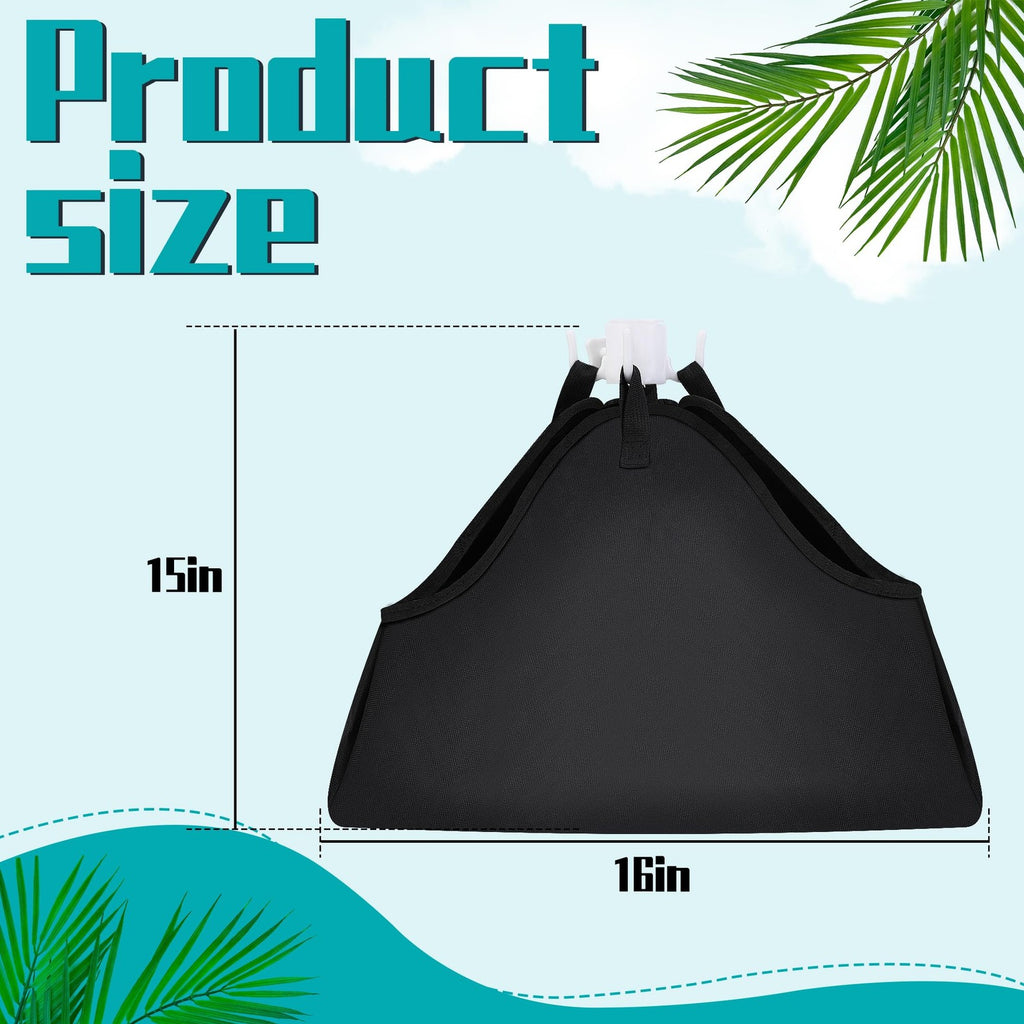 Beach Umbrella Base Weight Sand Bag Heavy Duty Fillable Stand Anchor Outdoor
