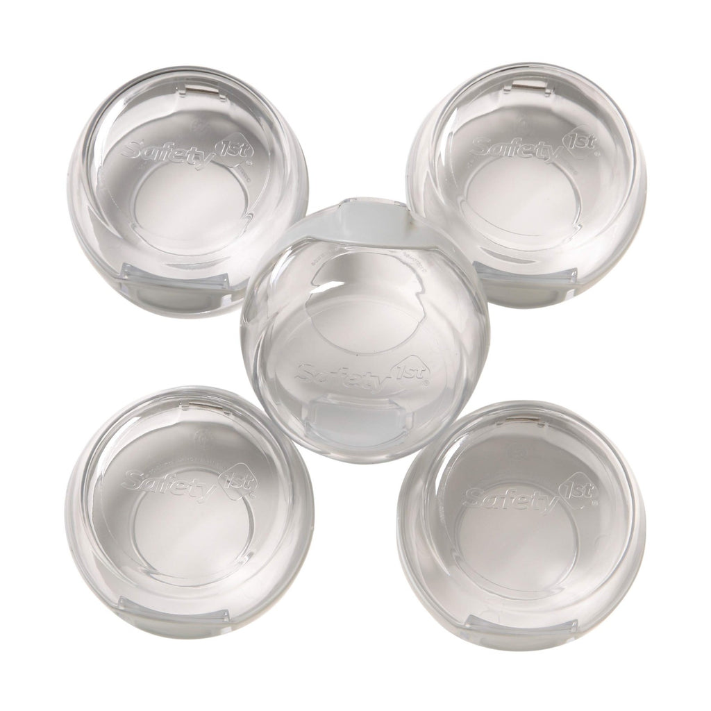 Safety 1st Child Proof Stove Knob Covers Clear 5 Pack Fits Most Gas Electric
