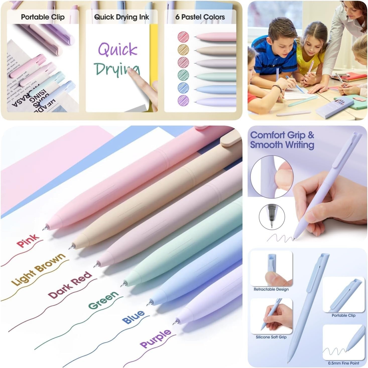 Bible Study Kit Pastel Highlighters Tabs Pens Journaling Supplies Church Home