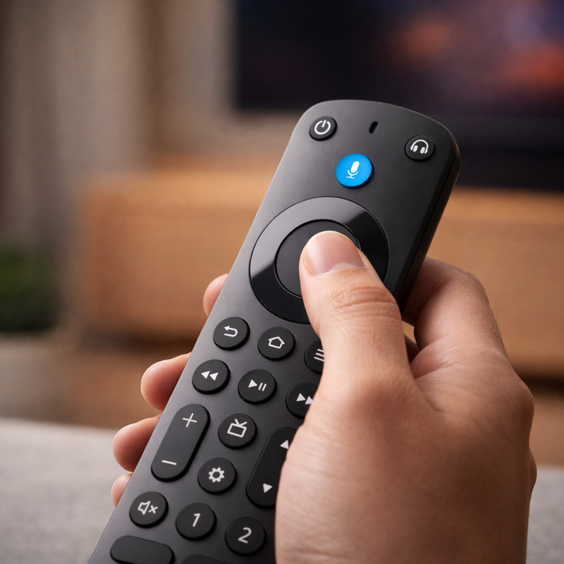 Alexa Voice Remote Pro Fire TV Backlit Buttons Finder TV Control