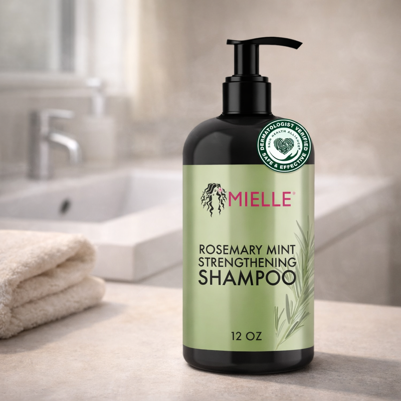 Mielle Organics Rosemary Mint Biotin Shampoo Moisturizing Strengthening Hair