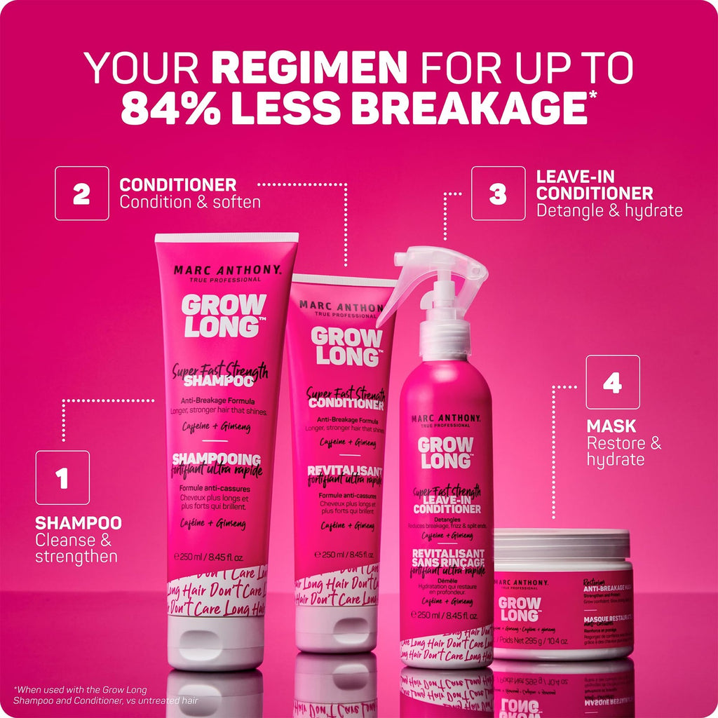 Marc Anthony Leave In Conditioner Spray Detangler Frizz Biotin Hair Treatment