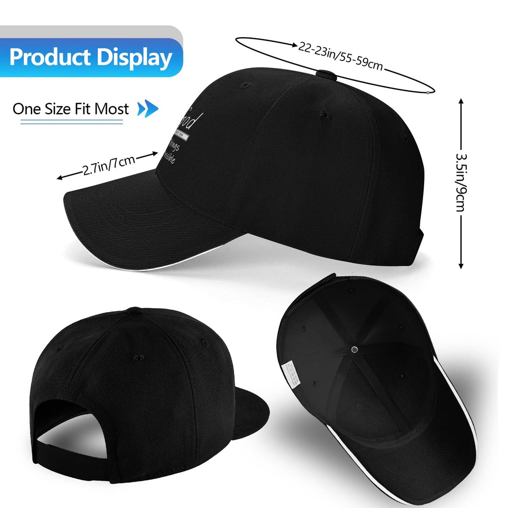 Jesus Hat for Men, Snapback Christian Hats for Women, Outdoor Religious Caps