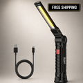 LHOTSE Rechargeable LED Work Light Magnetic Base 5 Modes Folding Lamp